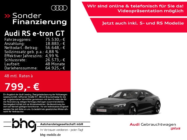 Audi e-tron GT RS