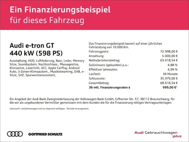 Audi e-tron GT RS