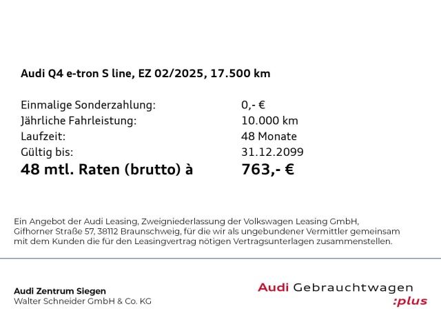 Audi Q4 e-tron