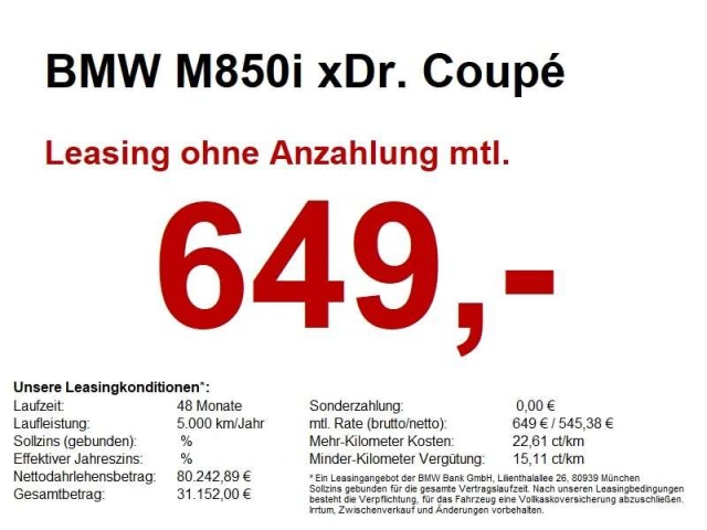 BMW M850