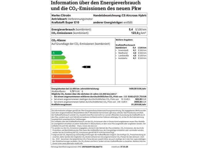 Citroën C5 Aircross
