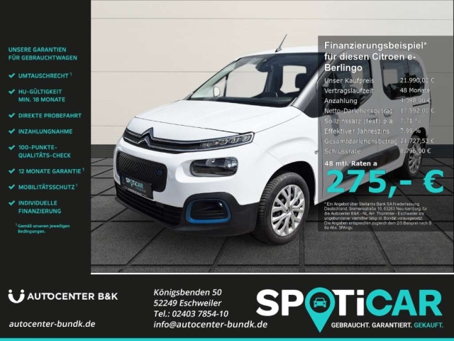 Citroën ë-Berlingo