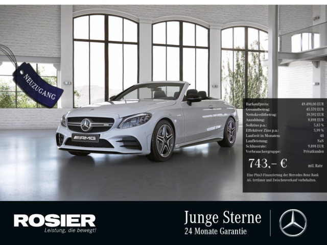 Mercedes-Benz C 43  let AMG