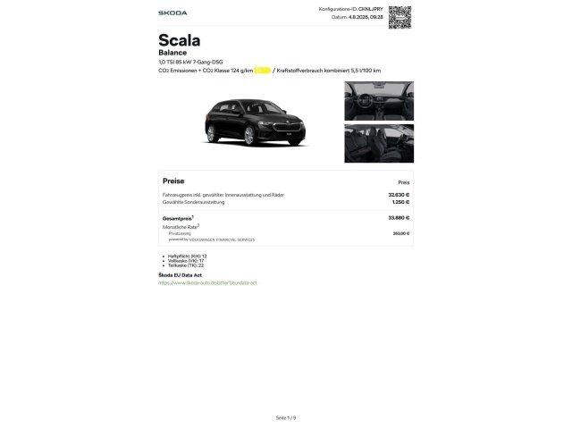 Skoda Scala