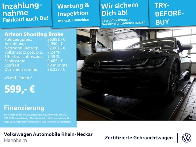Volkswagen Arteon Shooting Brake
