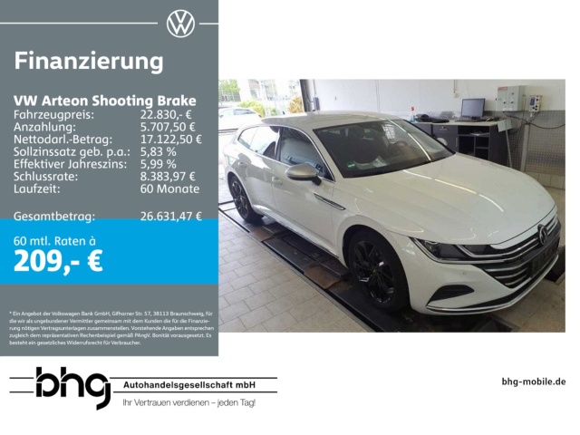 Volkswagen Arteon Shooting Brake