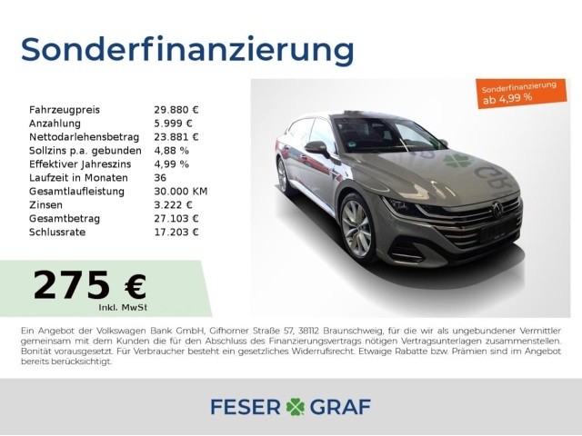 Volkswagen Arteon Shooting Brake