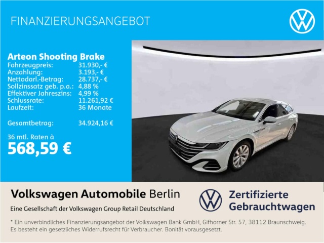 Volkswagen Arteon Shooting Brake