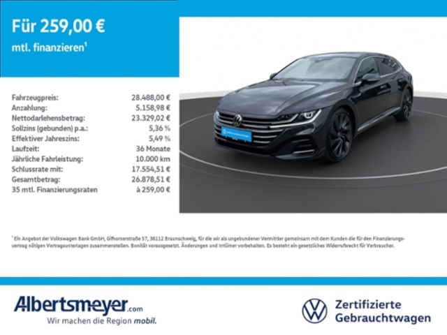Volkswagen Arteon Shooting Brake