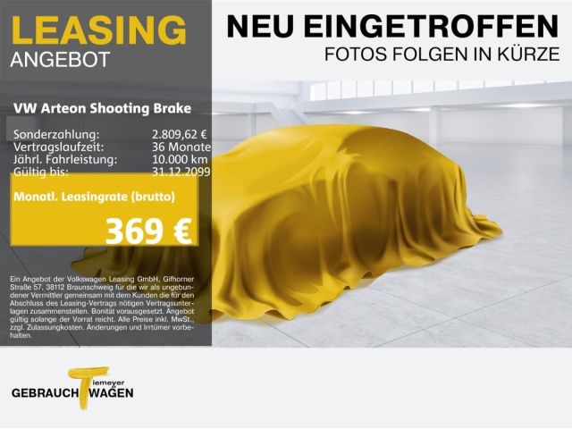 Volkswagen Arteon Shooting Brake