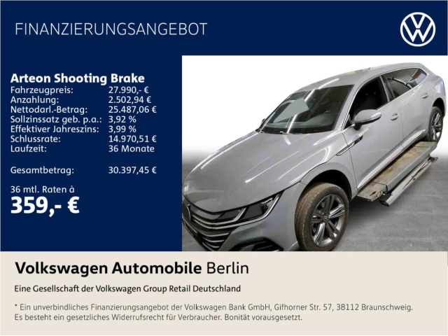 Volkswagen Arteon Shooting Brake