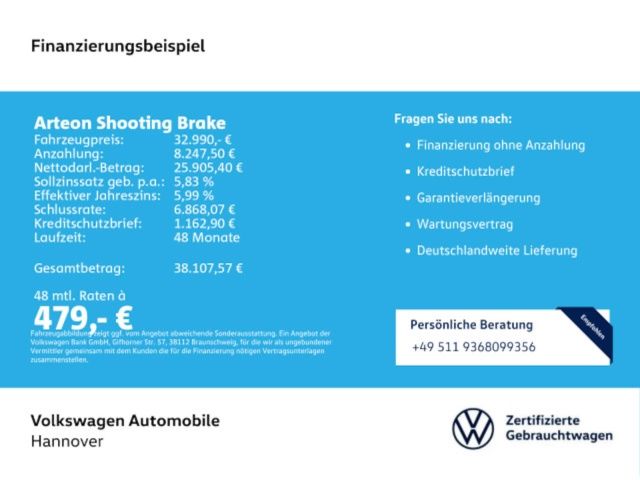 Volkswagen Arteon Shooting Brake