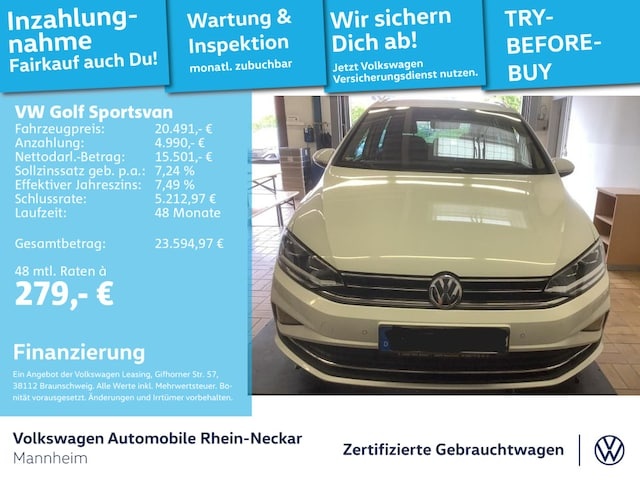 Volkswagen Golf Sportsvan
