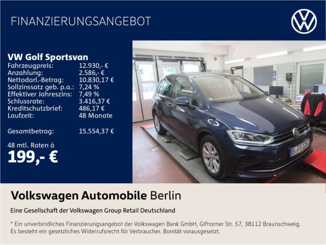 Volkswagen Golf Sportsvan