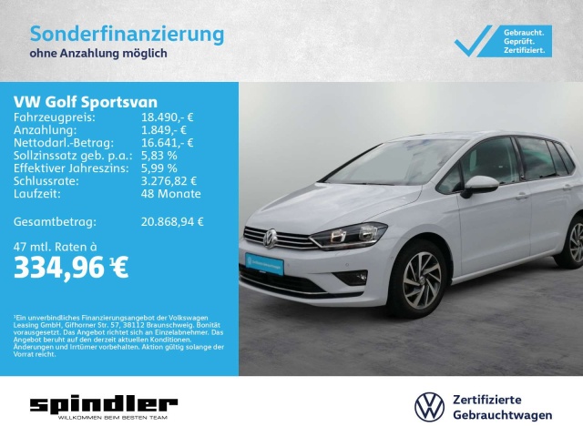 Volkswagen Golf Sportsvan