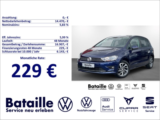Volkswagen Golf Sportsvan