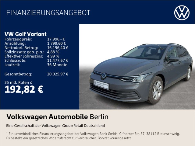 Volkswagen Golf Variant
