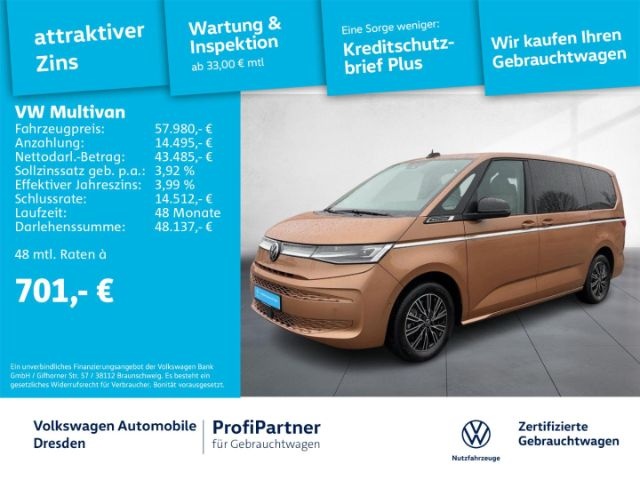 Volkswagen Multivan langversion