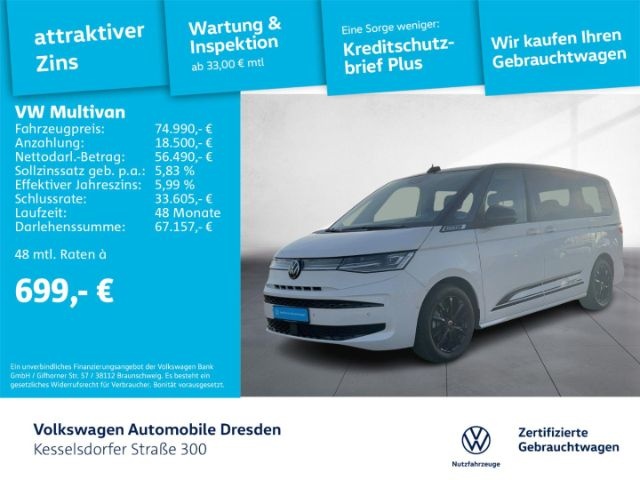 Volkswagen Multivan langversion