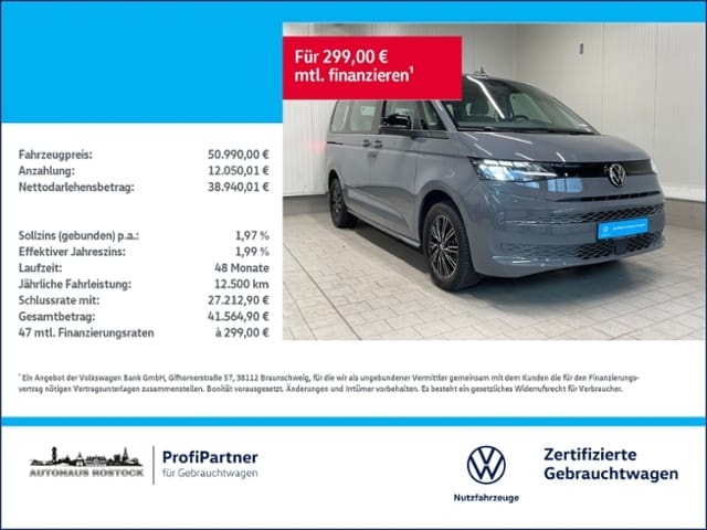 Volkswagen Multivan langversion