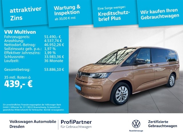 Volkswagen Multivan langversion