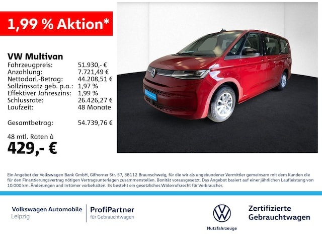 Volkswagen Multivan langversion