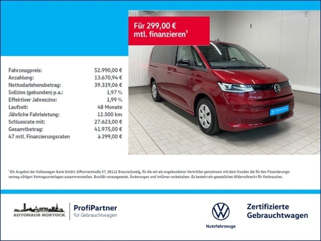 Volkswagen Multivan langversion