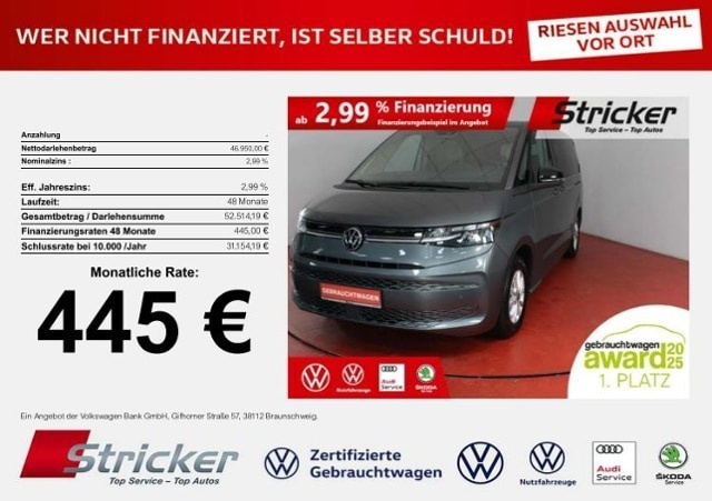 Volkswagen Multivan langversion