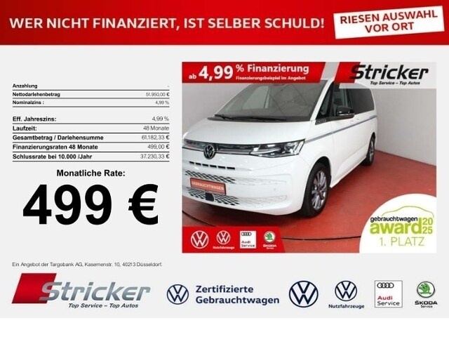 Volkswagen Multivan langversion