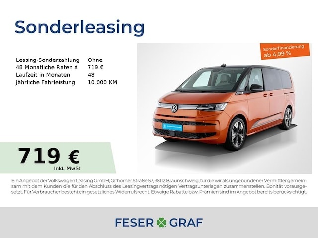 Volkswagen Multivan langversion