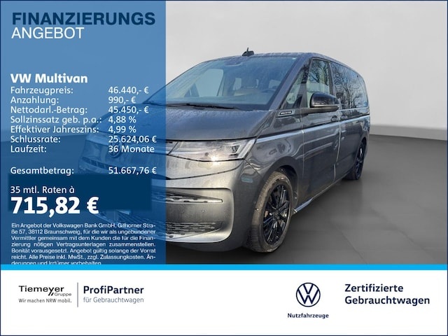 Volkswagen Multivan langversion