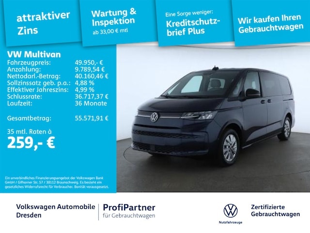Volkswagen Multivan langversion