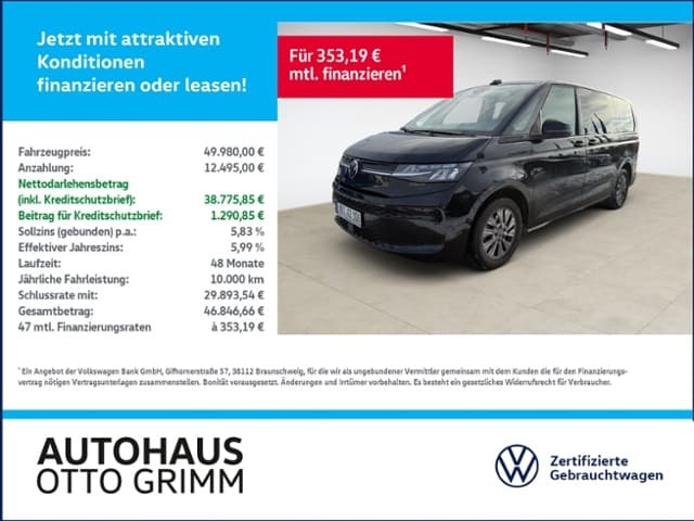 Volkswagen Multivan langversion