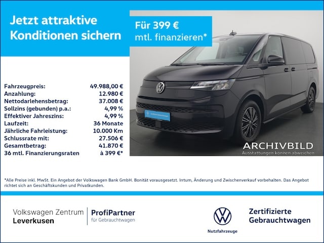 Volkswagen Multivan langversion