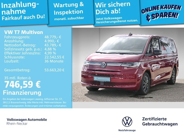 Volkswagen Multivan langversion