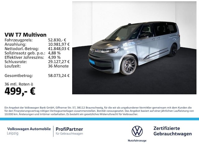 Volkswagen Multivan langversion