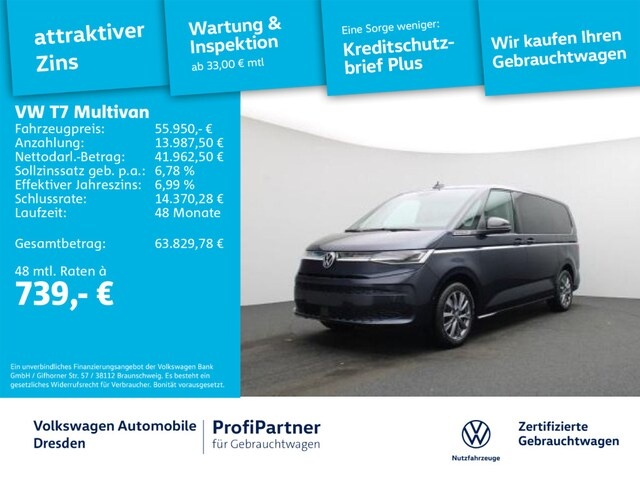 Volkswagen Multivan langversion