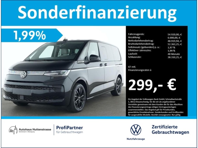 Volkswagen Multivan langversion