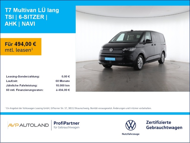 Volkswagen Multivan langversion