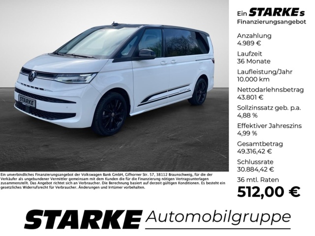 Volkswagen Multivan langversion