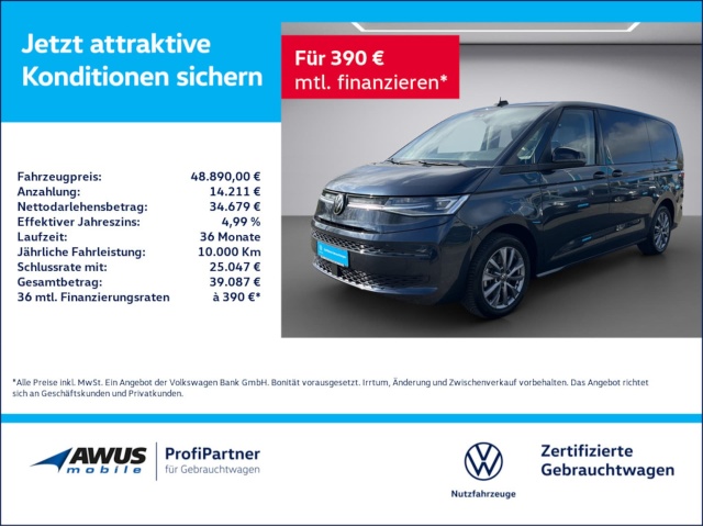 Volkswagen Multivan langversion