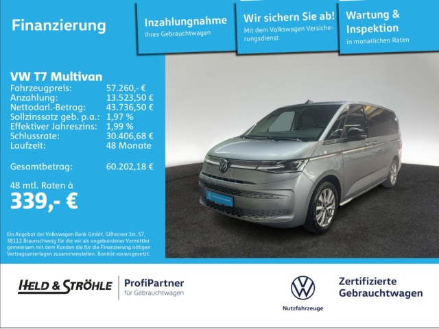 Volkswagen Multivan langversion