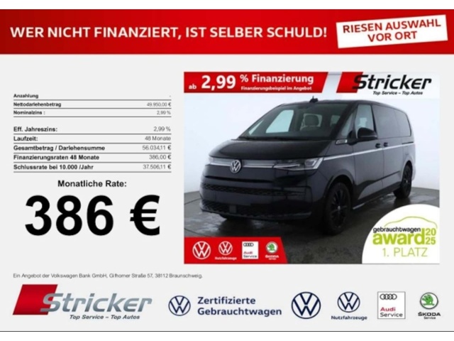 Volkswagen Multivan langversion