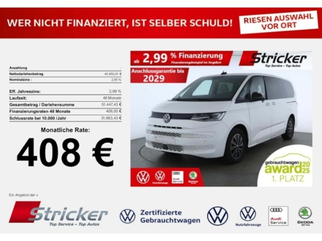 Volkswagen Multivan langversion