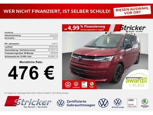 Volkswagen Multivan langversion