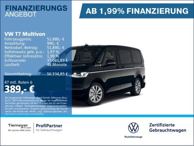 Volkswagen Multivan langversion
