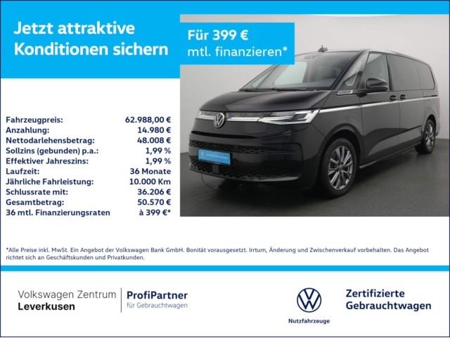 Volkswagen Multivan langversion