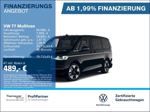Volkswagen Multivan langversion