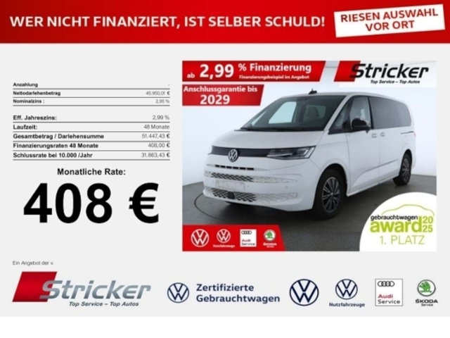 Volkswagen Multivan langversion