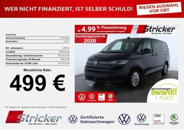 Volkswagen Multivan langversion